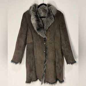 Vintage Fur Coat :Spanish Lamb Shearling